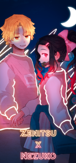 鬼灭之刃｜我妻善一｜发光的