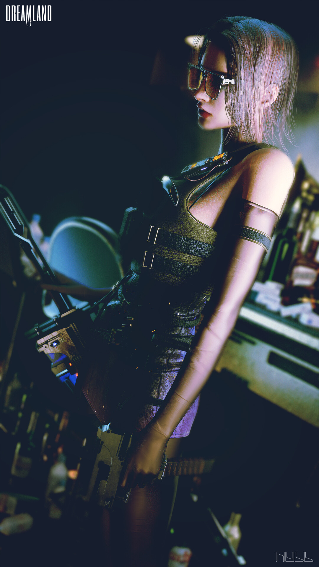 艺术品｜女性｜红色空值