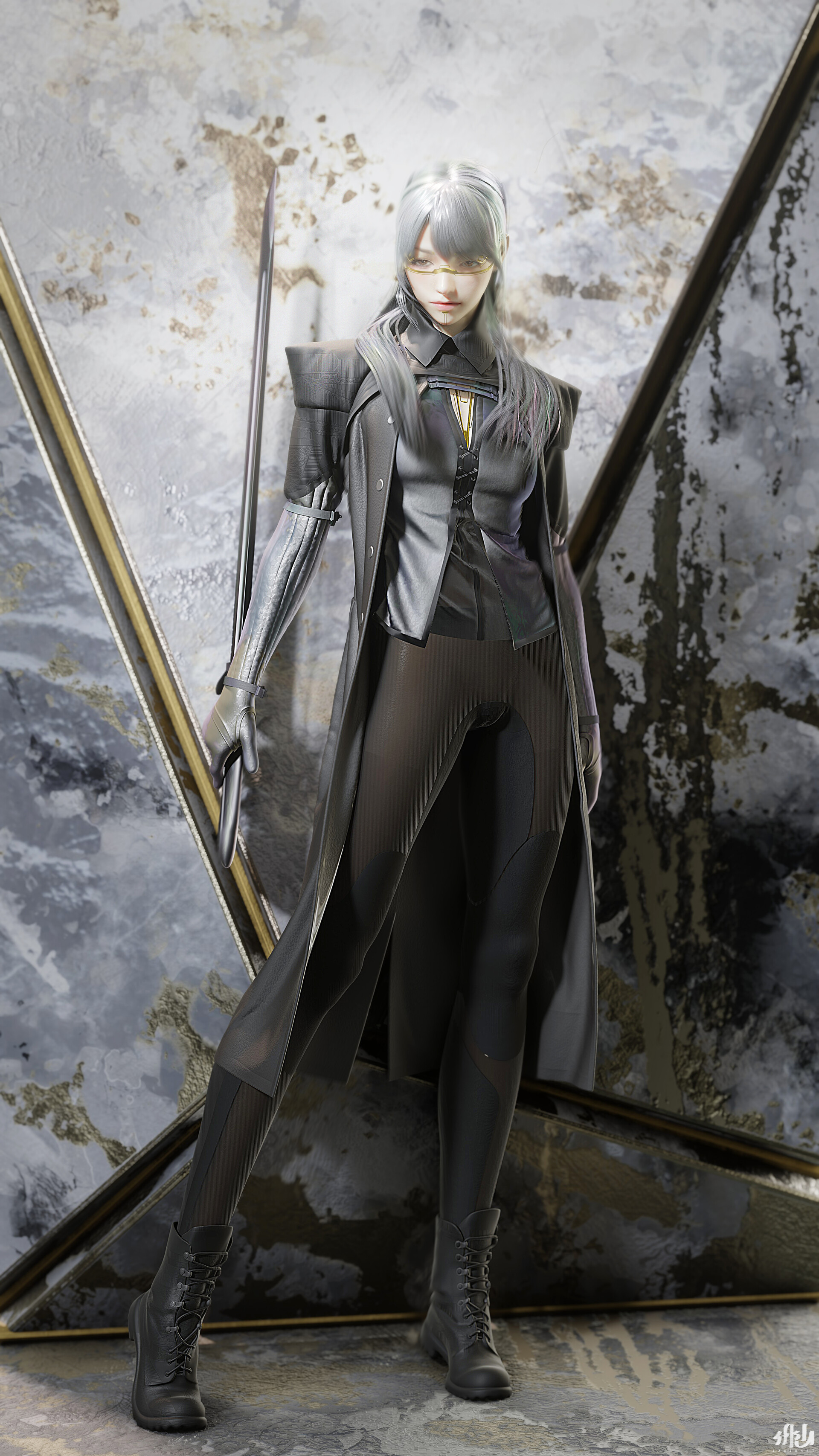 艺术品｜女性｜剑