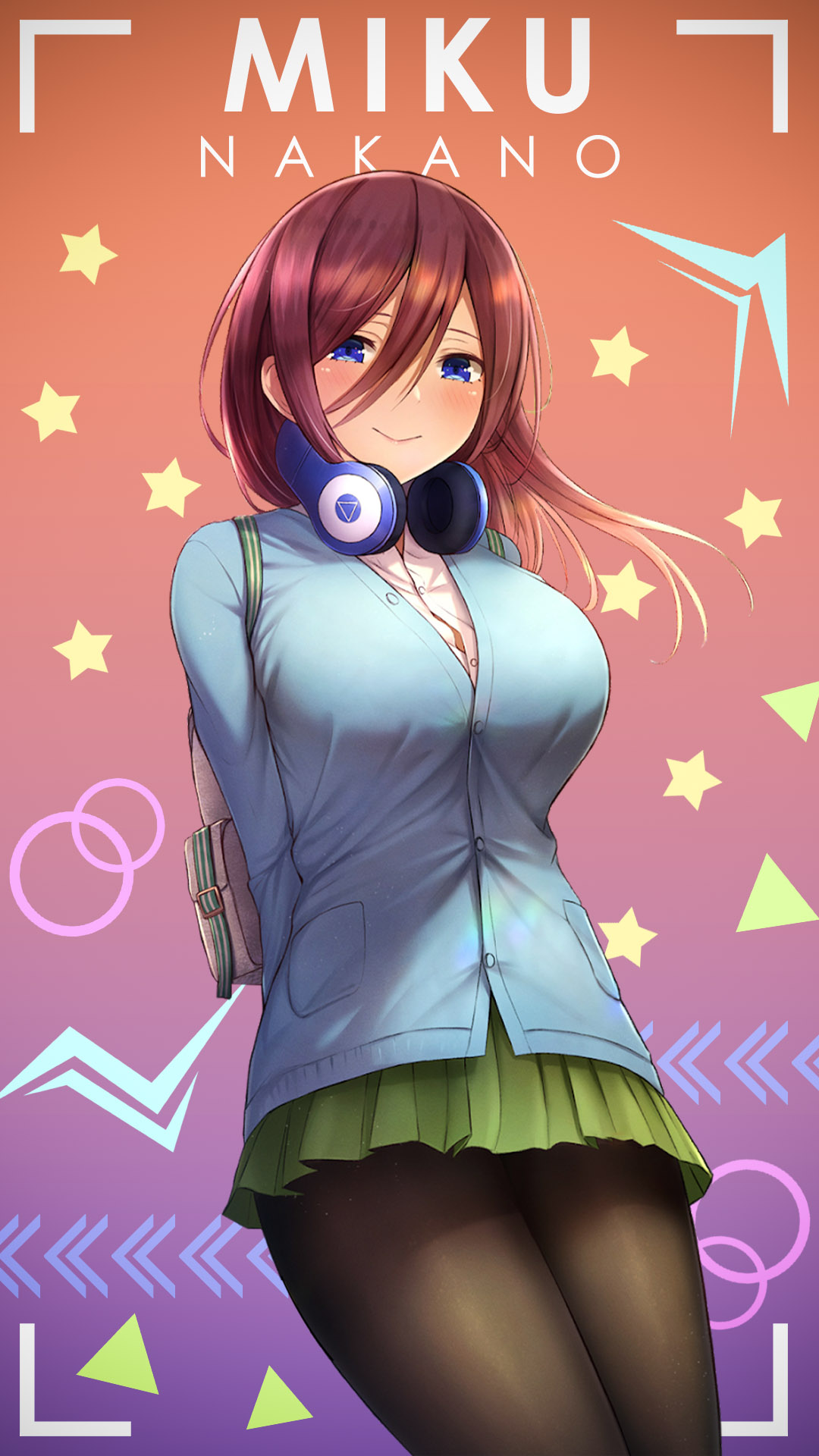 中野未来｜纵向显示｜动漫女孩