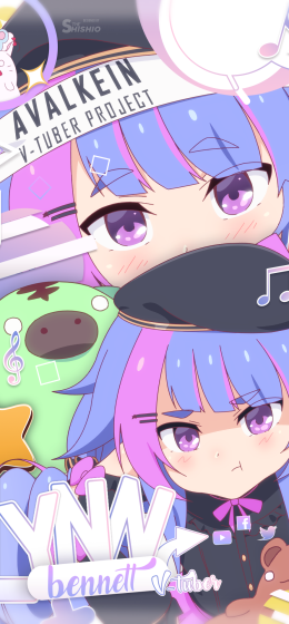 形状｜林恩·贝内特｜虚拟YouTuber