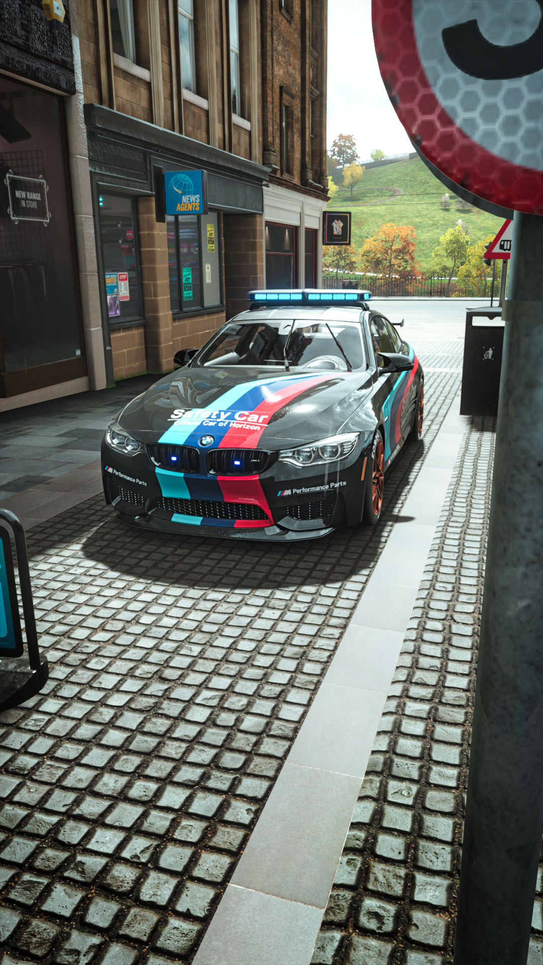 宝马｜警车｜落下