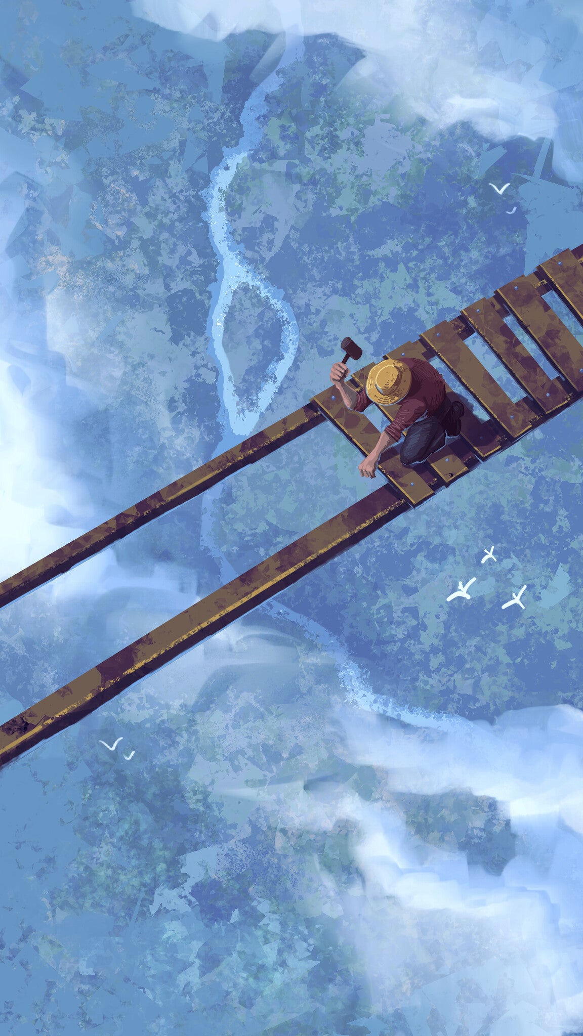 艺术品｜河｜山