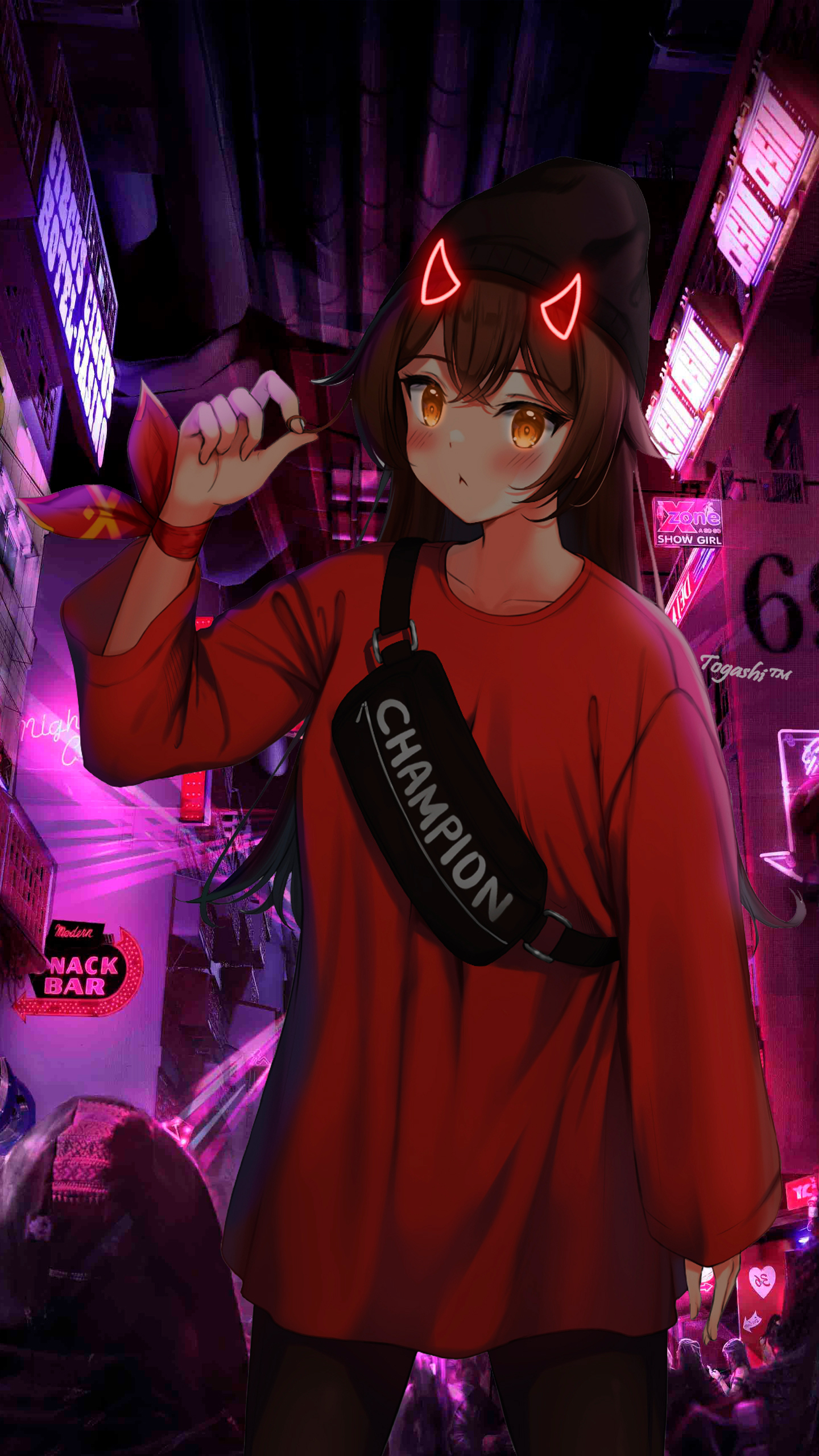 动漫女孩｜琥珀原神冲击｜原神冲击