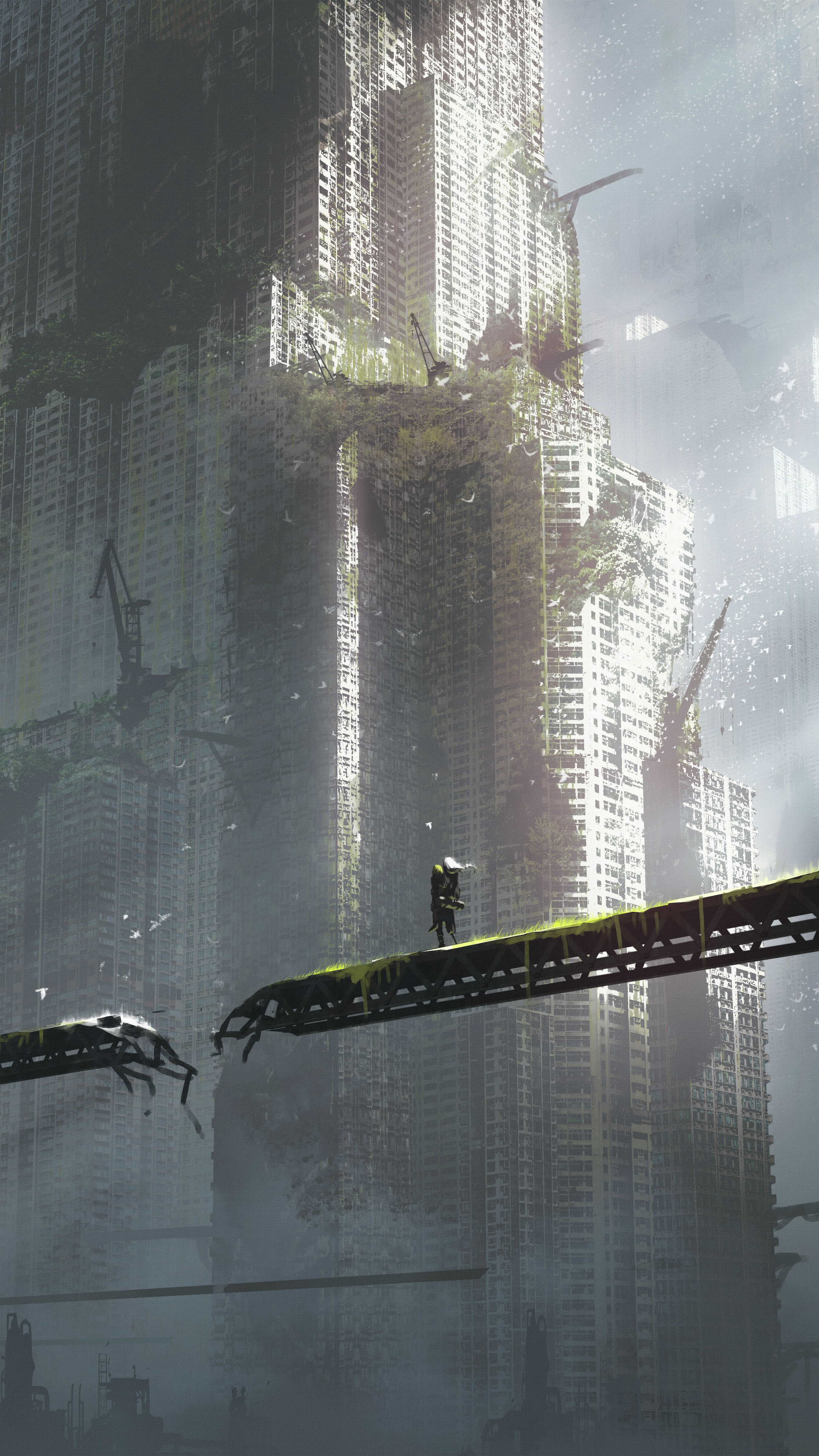 废墟｜小行星艺术家｜幻想艺术