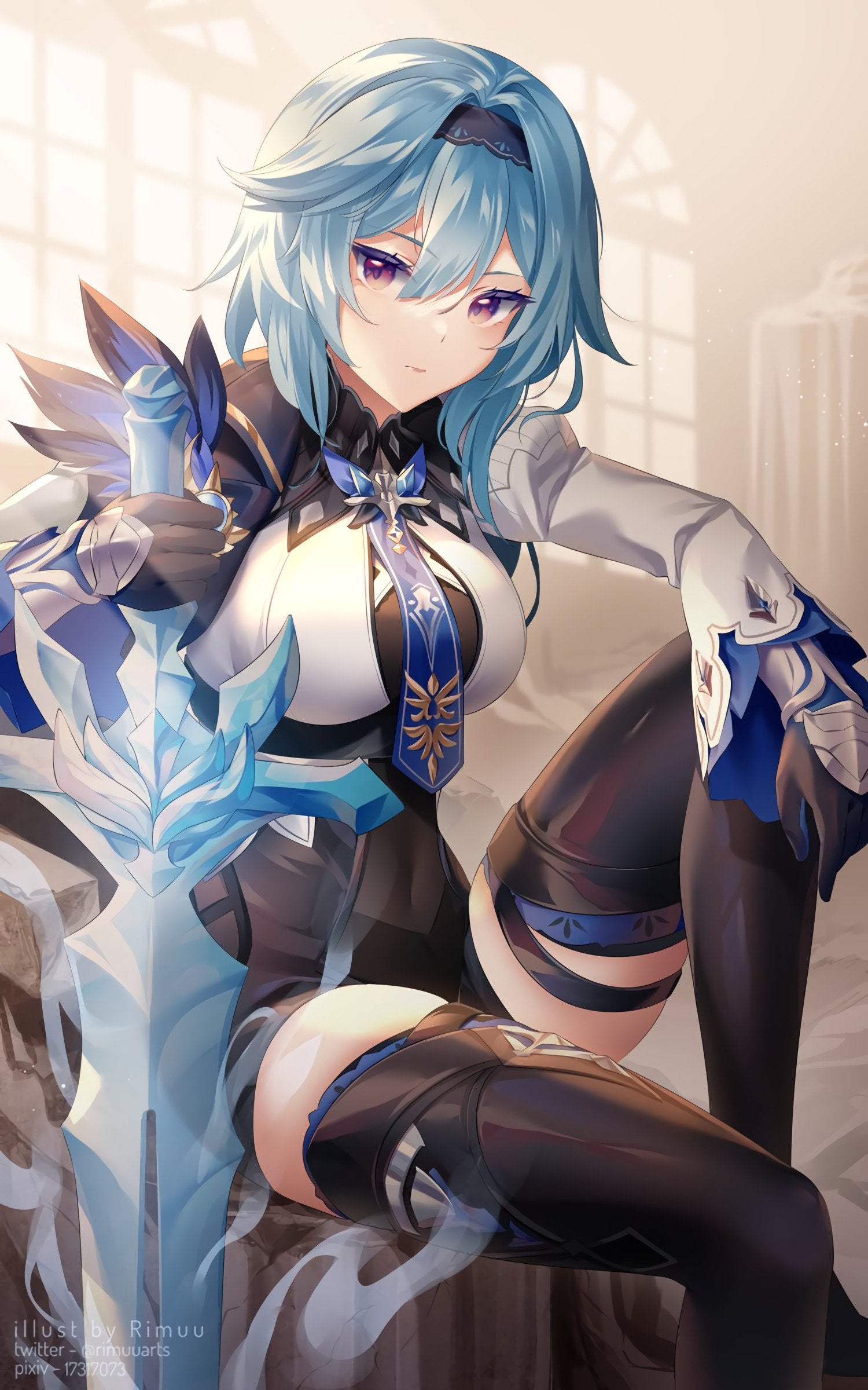 大腿｜尤拉原神冲击｜原神冲击