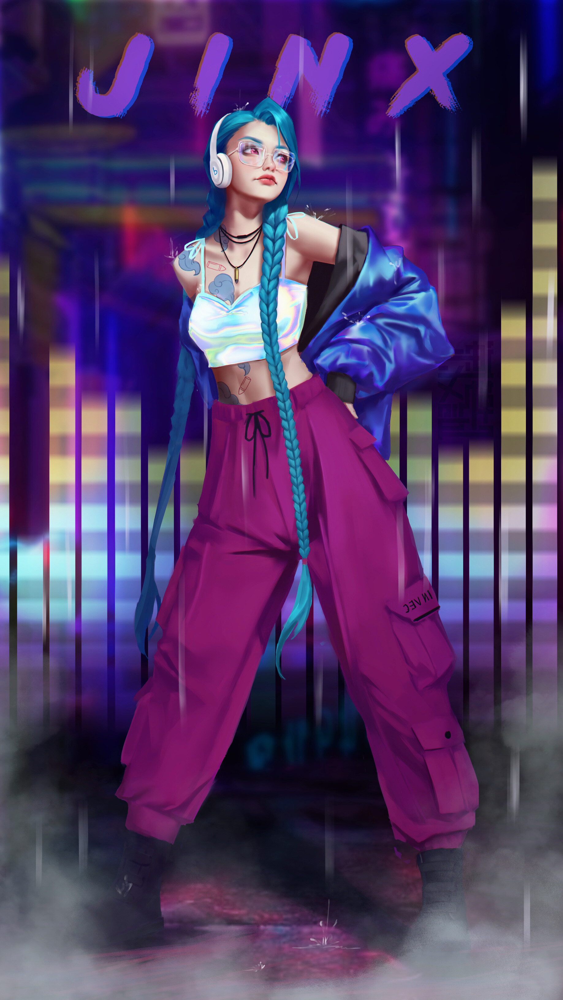 视频游戏角色｜英雄联盟金克斯｜防暴游戏