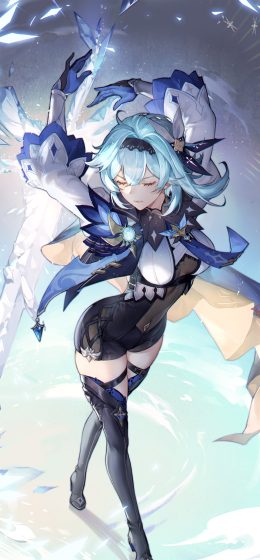 动漫｜尤拉原神冲击｜动漫女孩