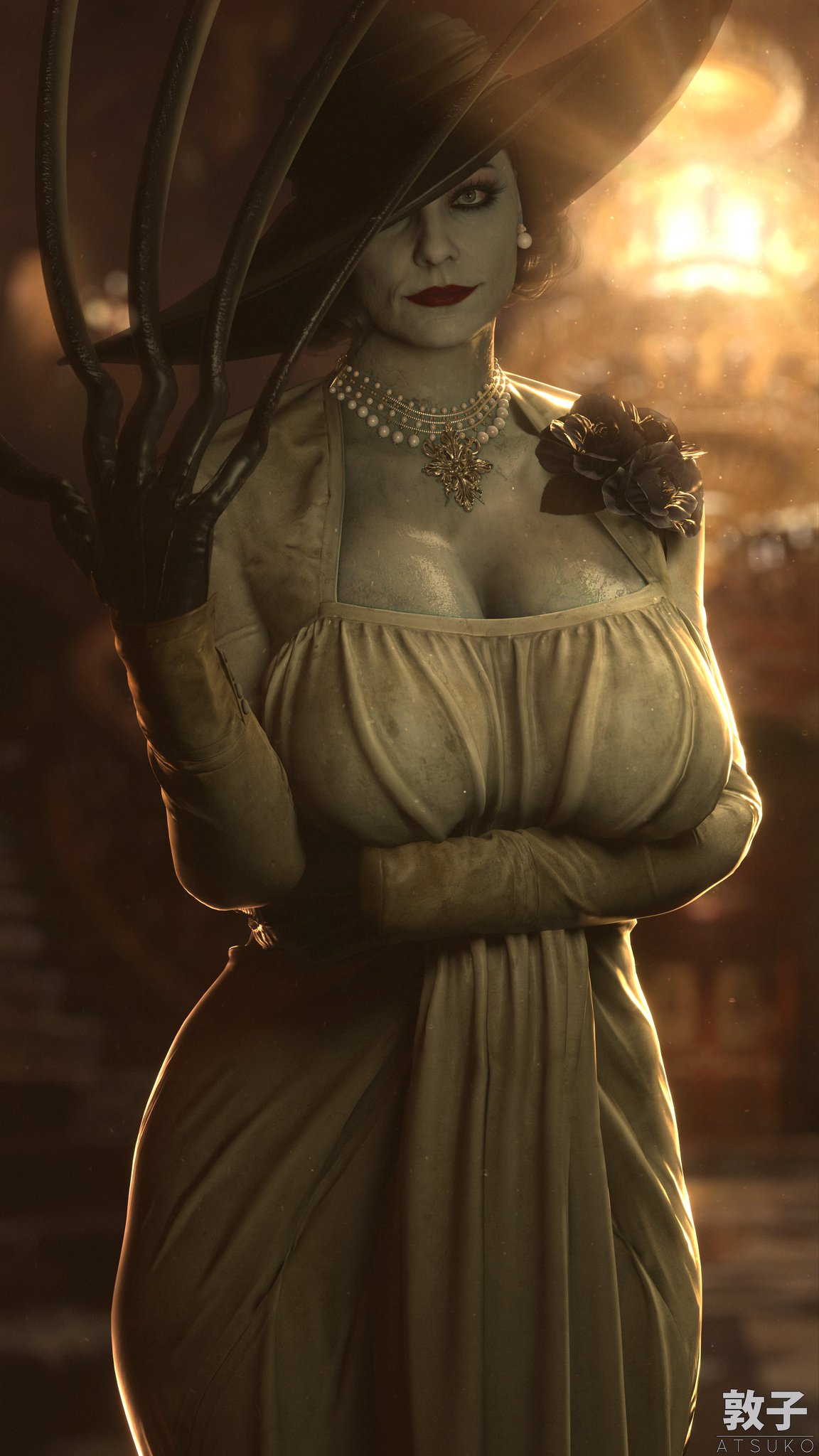 迪米特雷斯库夫人｜视频游戏艺术｜生化危机8村庄