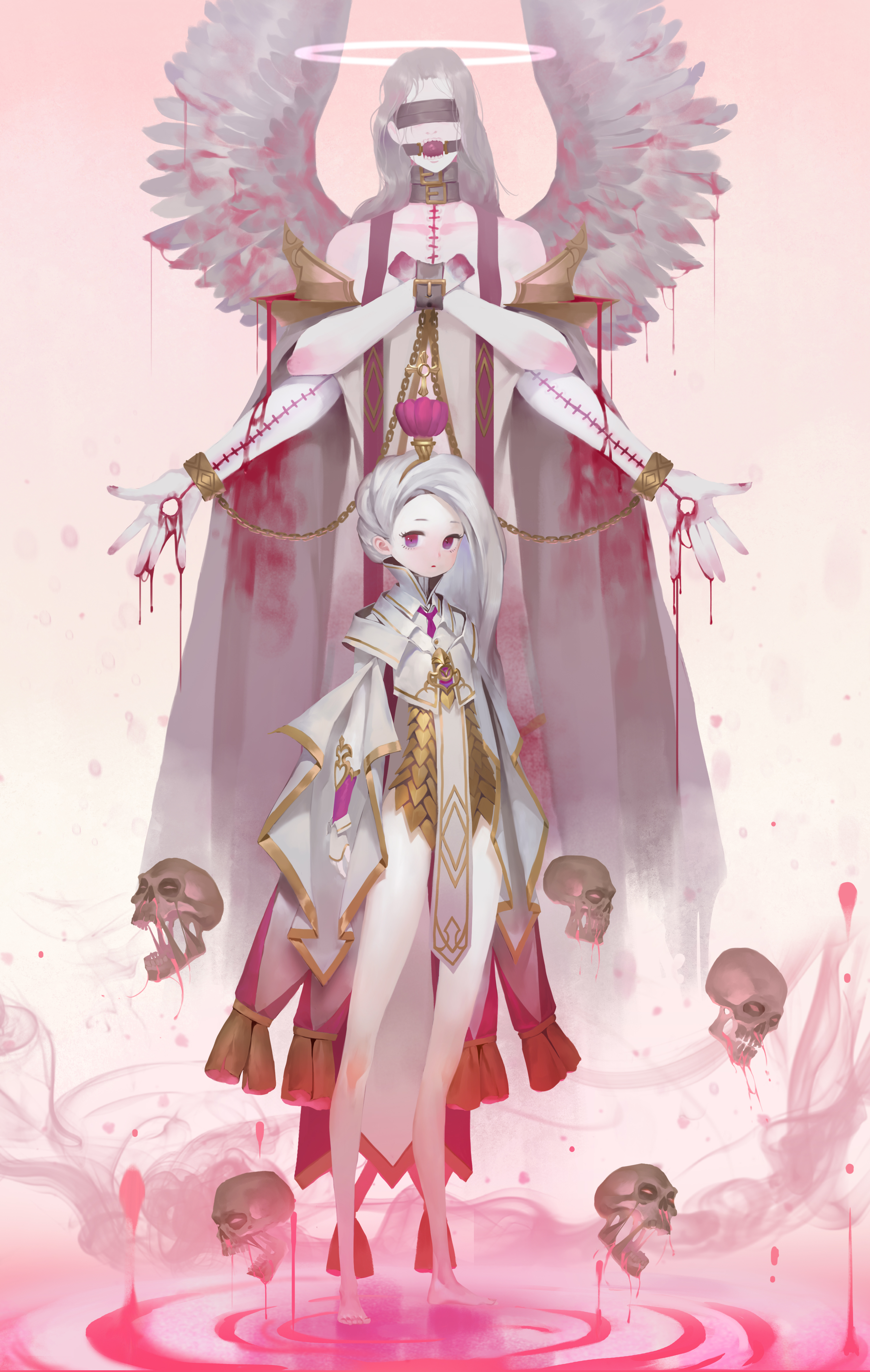 原创人物｜中指｜动漫女孩