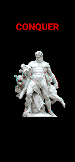 版式｜雕像｜简单的背景