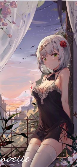 诺艾尔原神冲击｜原神冲击｜短发