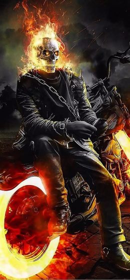 颅骨｜幽灵骑士｜漫威漫画