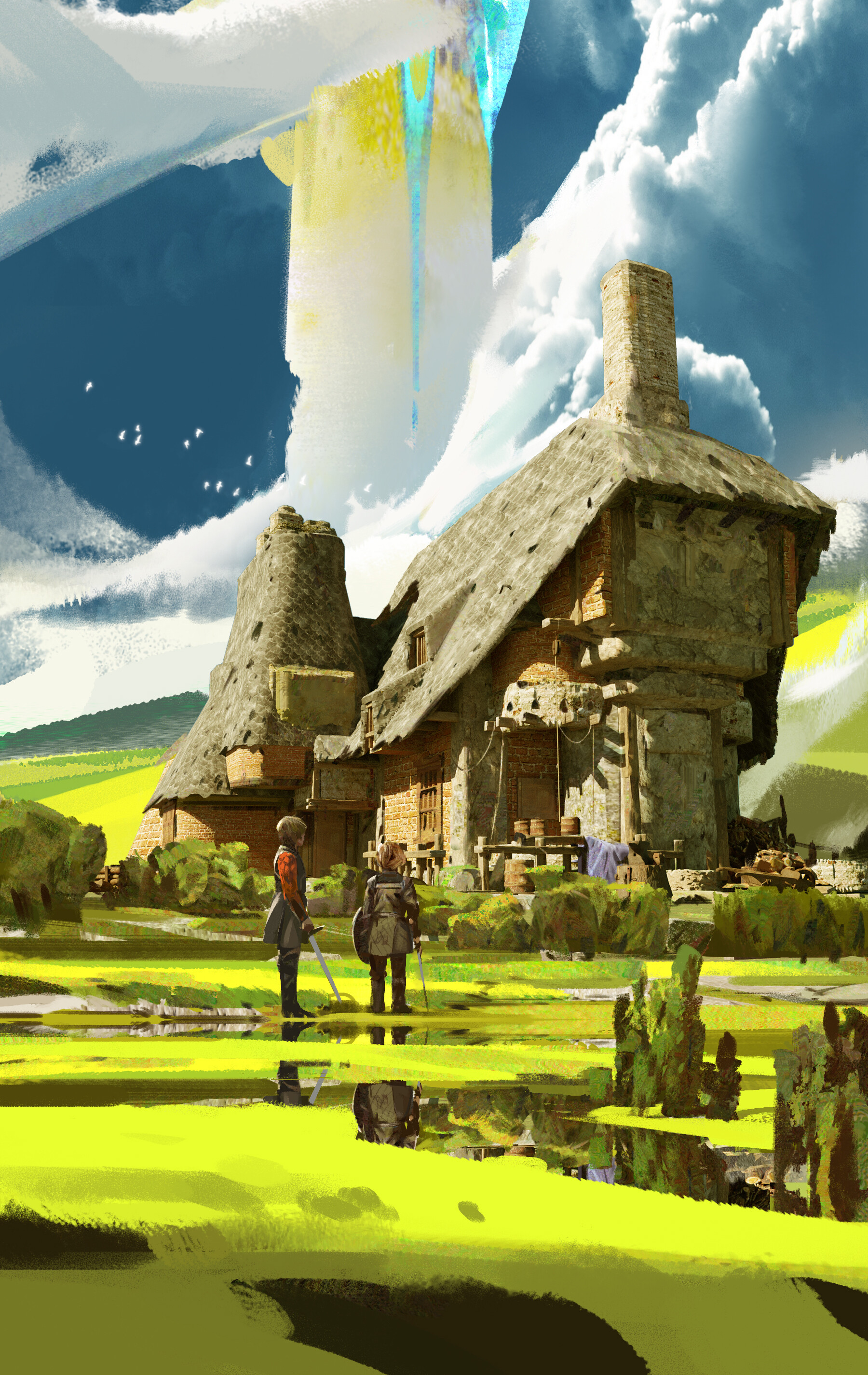 冒险家｜武器｜数字艺术