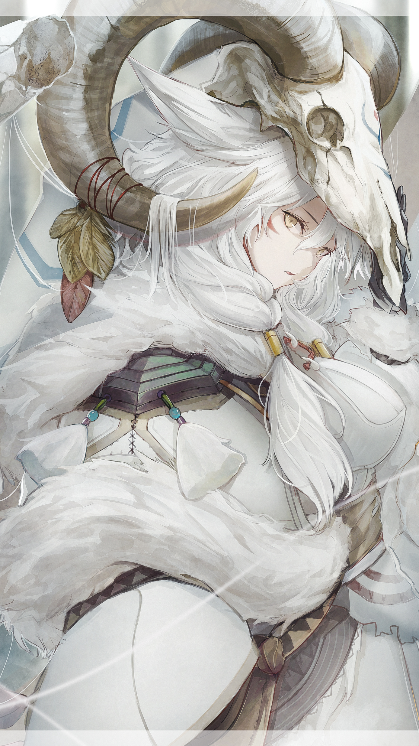 动漫女孩｜喇叭｜动漫