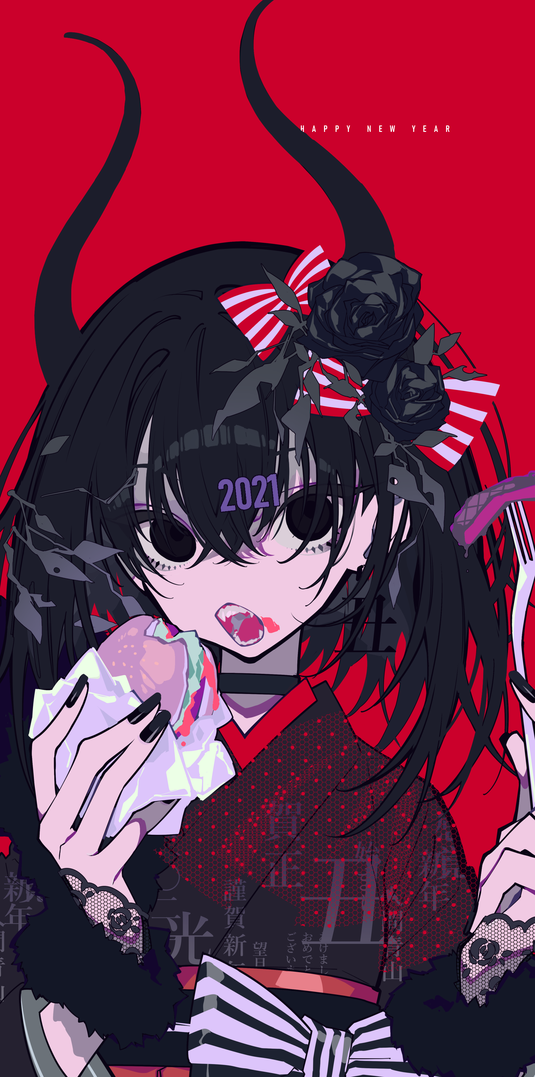 艺术品｜动漫女孩｜数字艺术