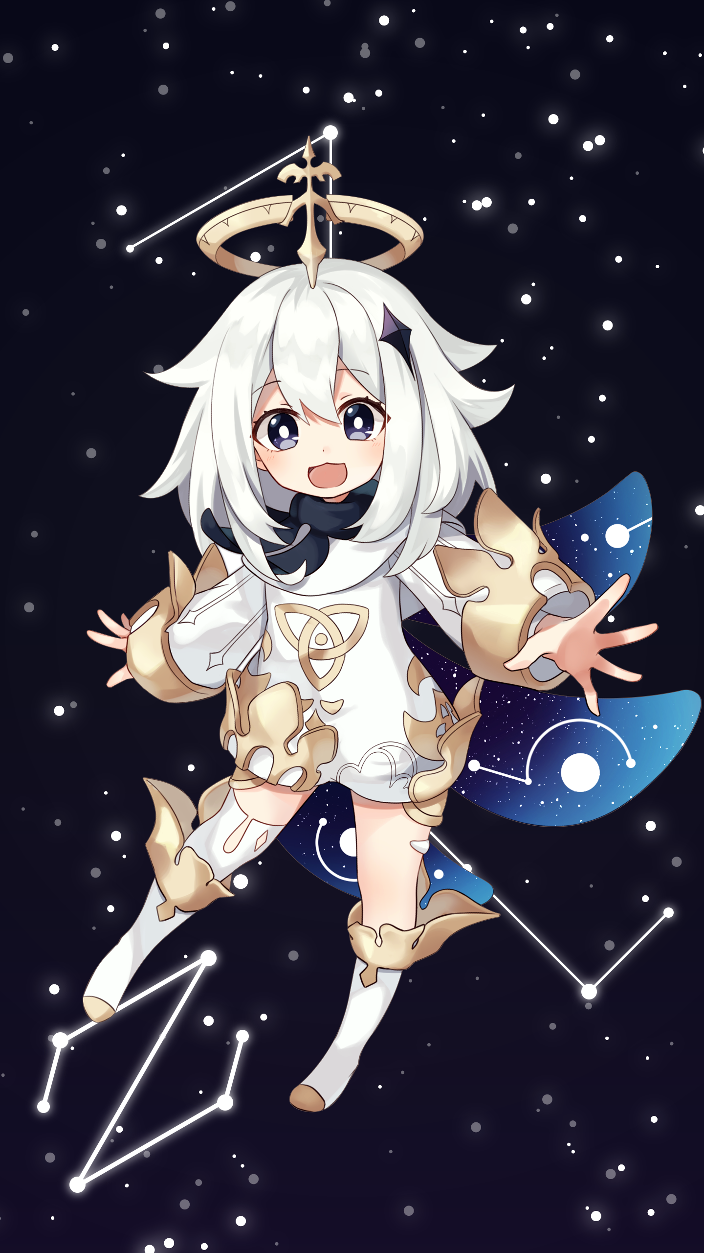 星星｜空间｜白头发