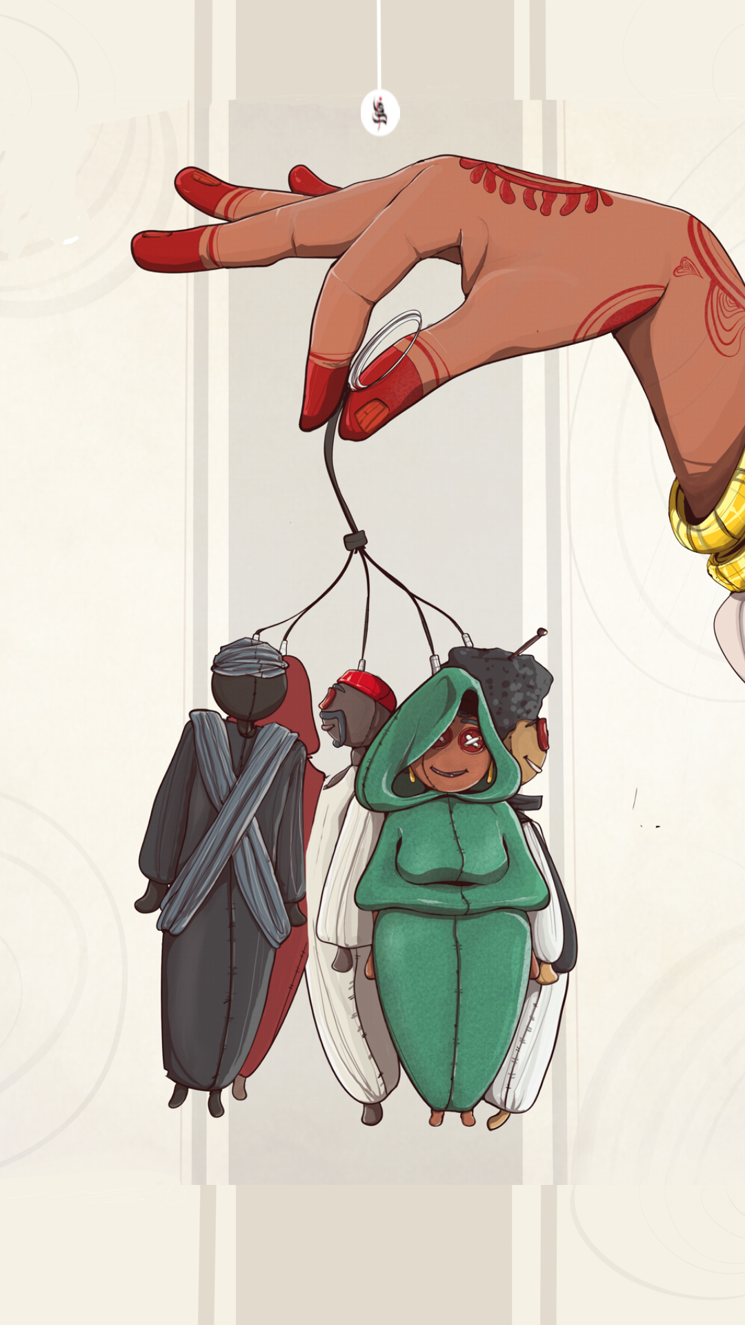 木偶｜插图｜手