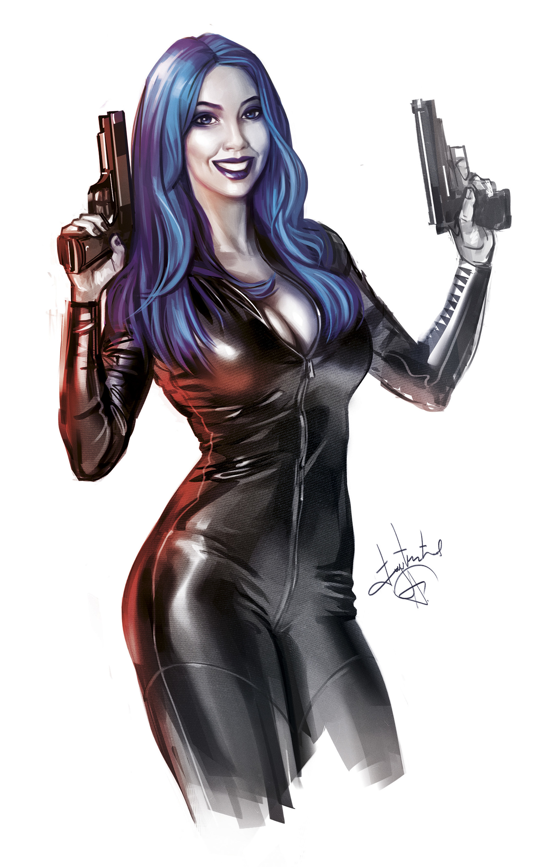 亚历山大·西德尔尼科夫｜枪｜女性