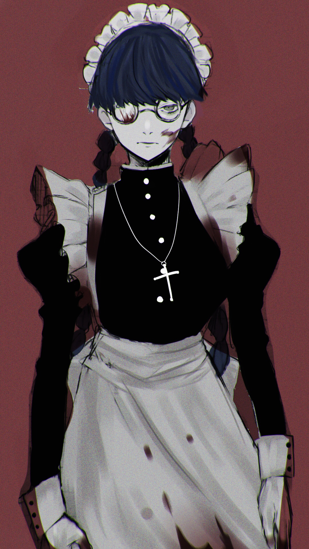 2d｜黑泻湖｜长头发