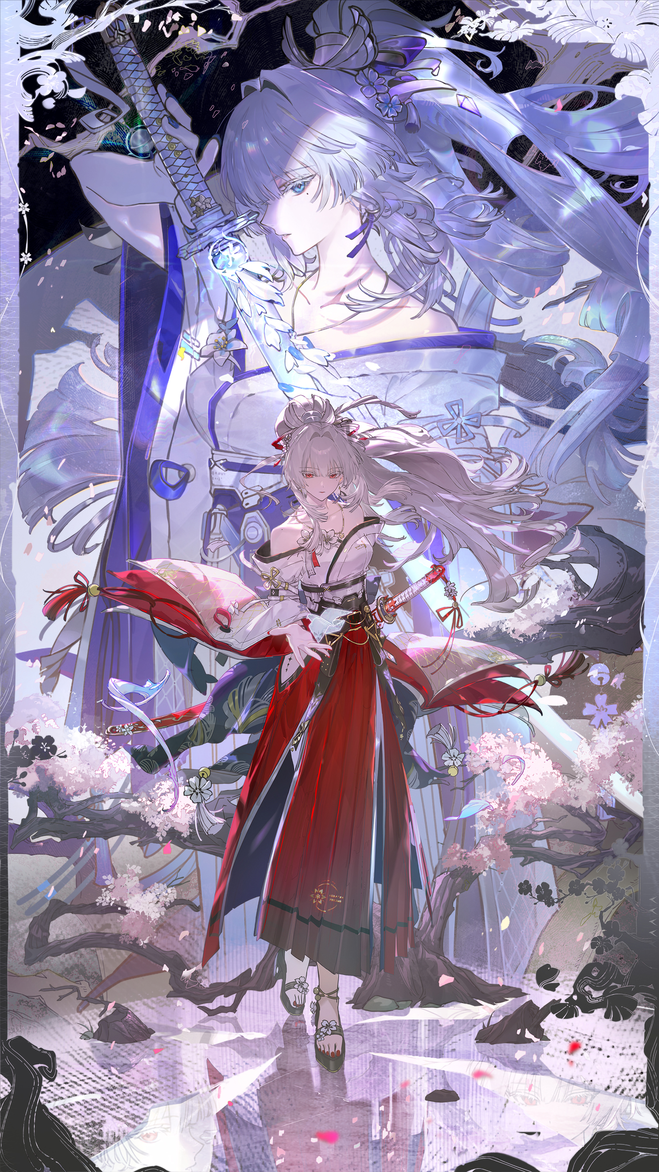 呼啸的波浪｜和服｜日雪呼啸波涛