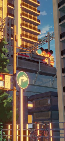 交通灯｜路标｜建筑