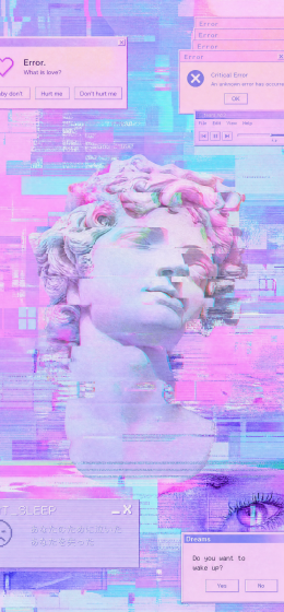 蒸汽波｜故障核心｜毛刺