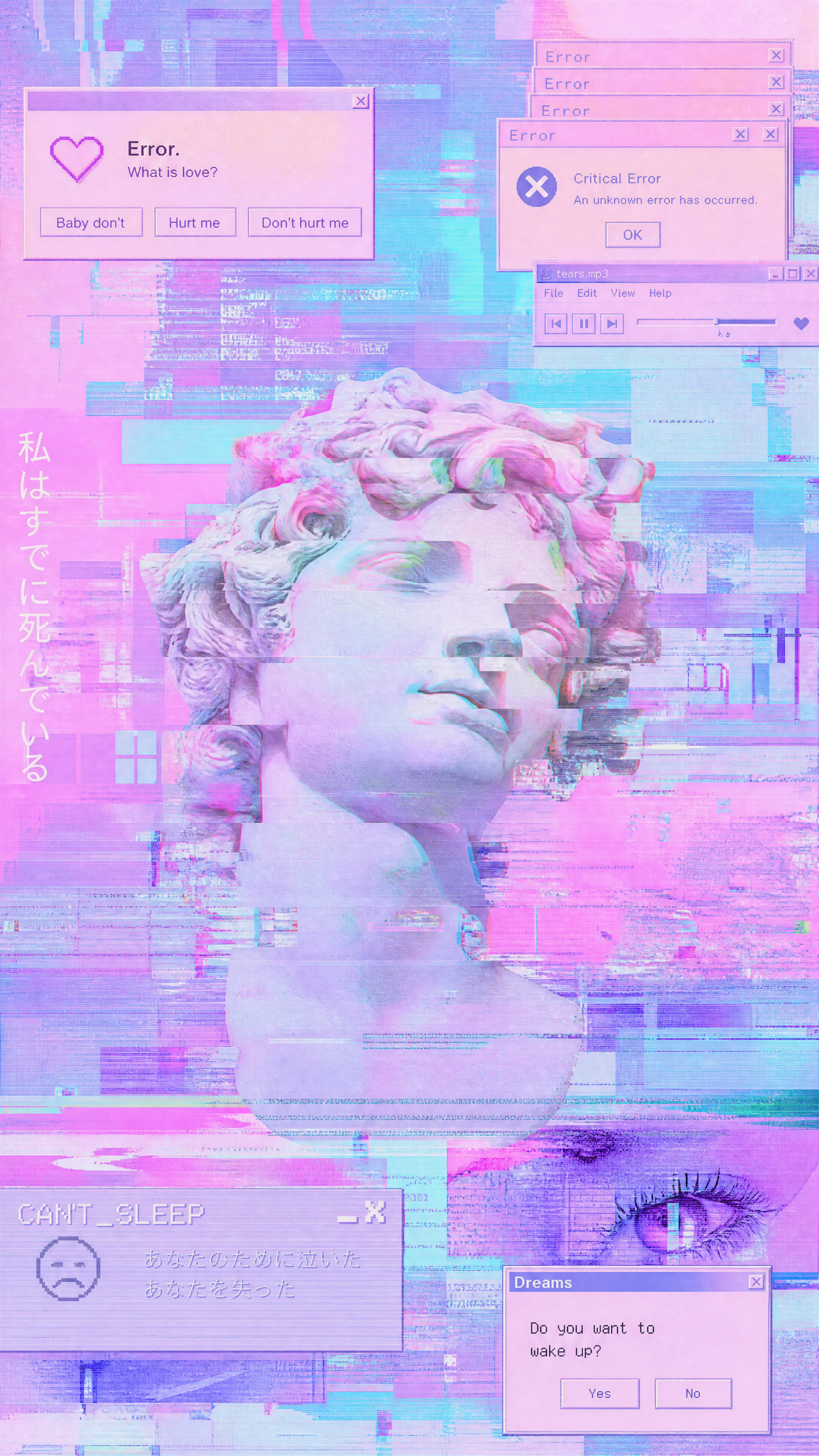蒸汽波｜故障核心｜毛刺