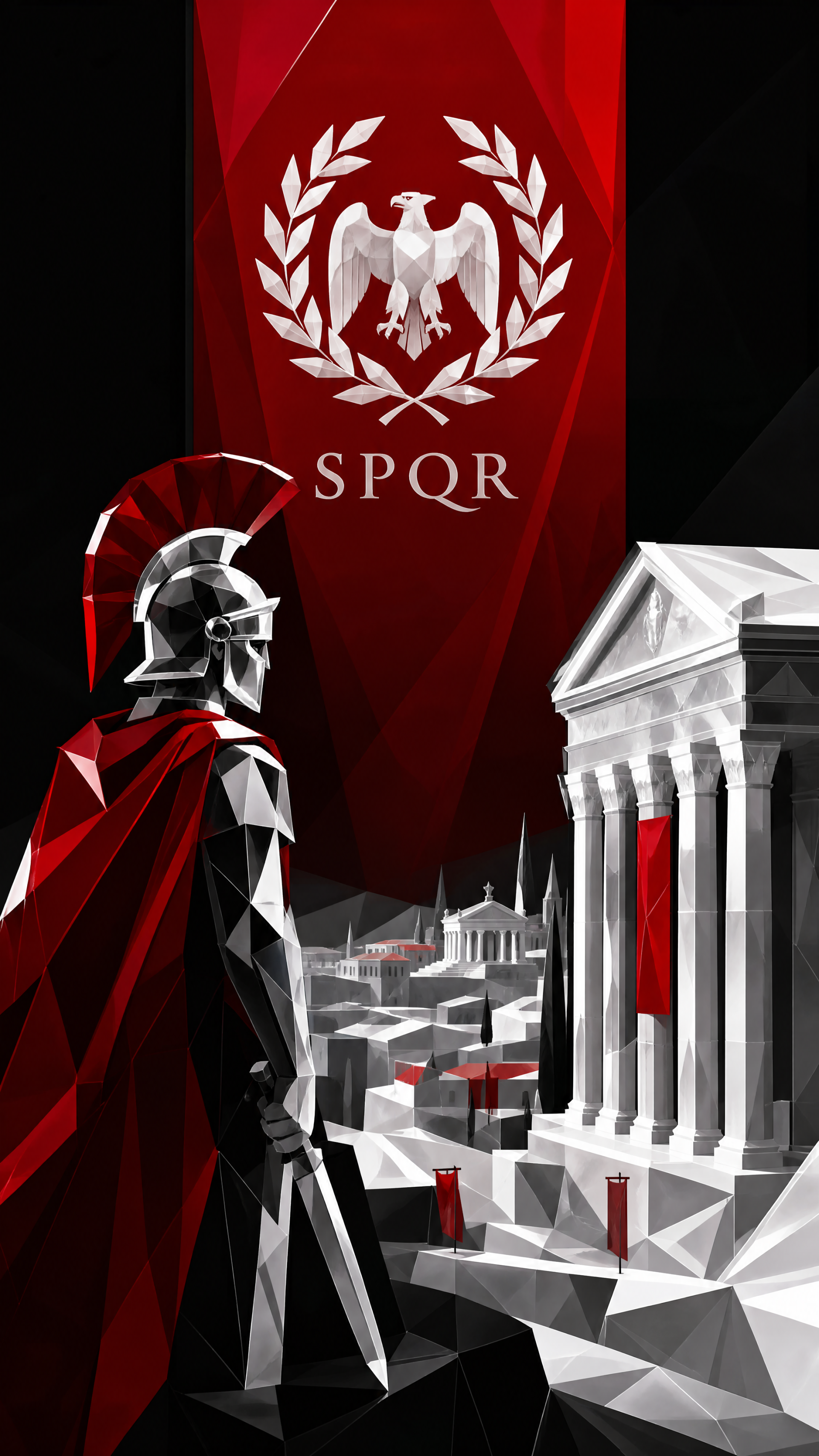 SPQR：罗马军团 — iPhone 壁纸