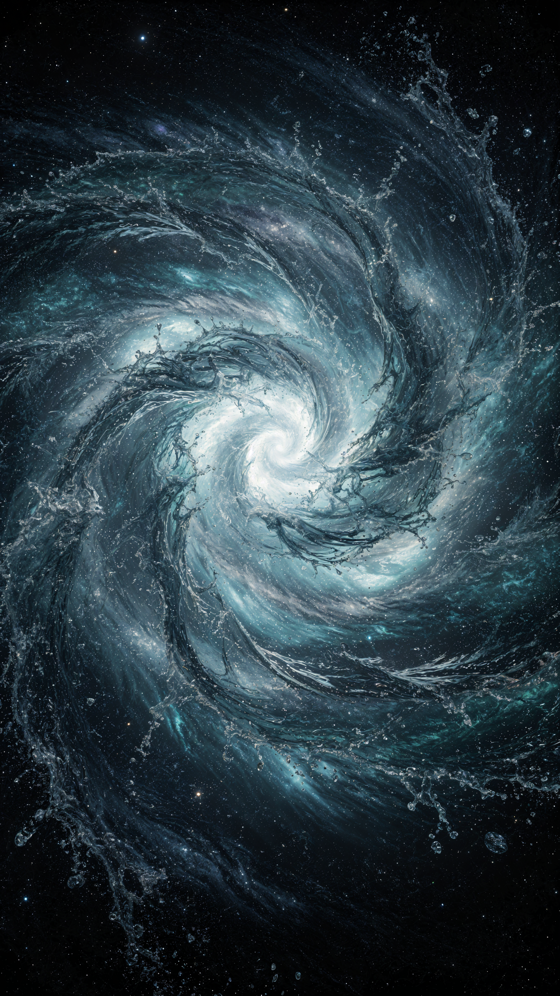 恒星漩涡 — iPhone 壁纸