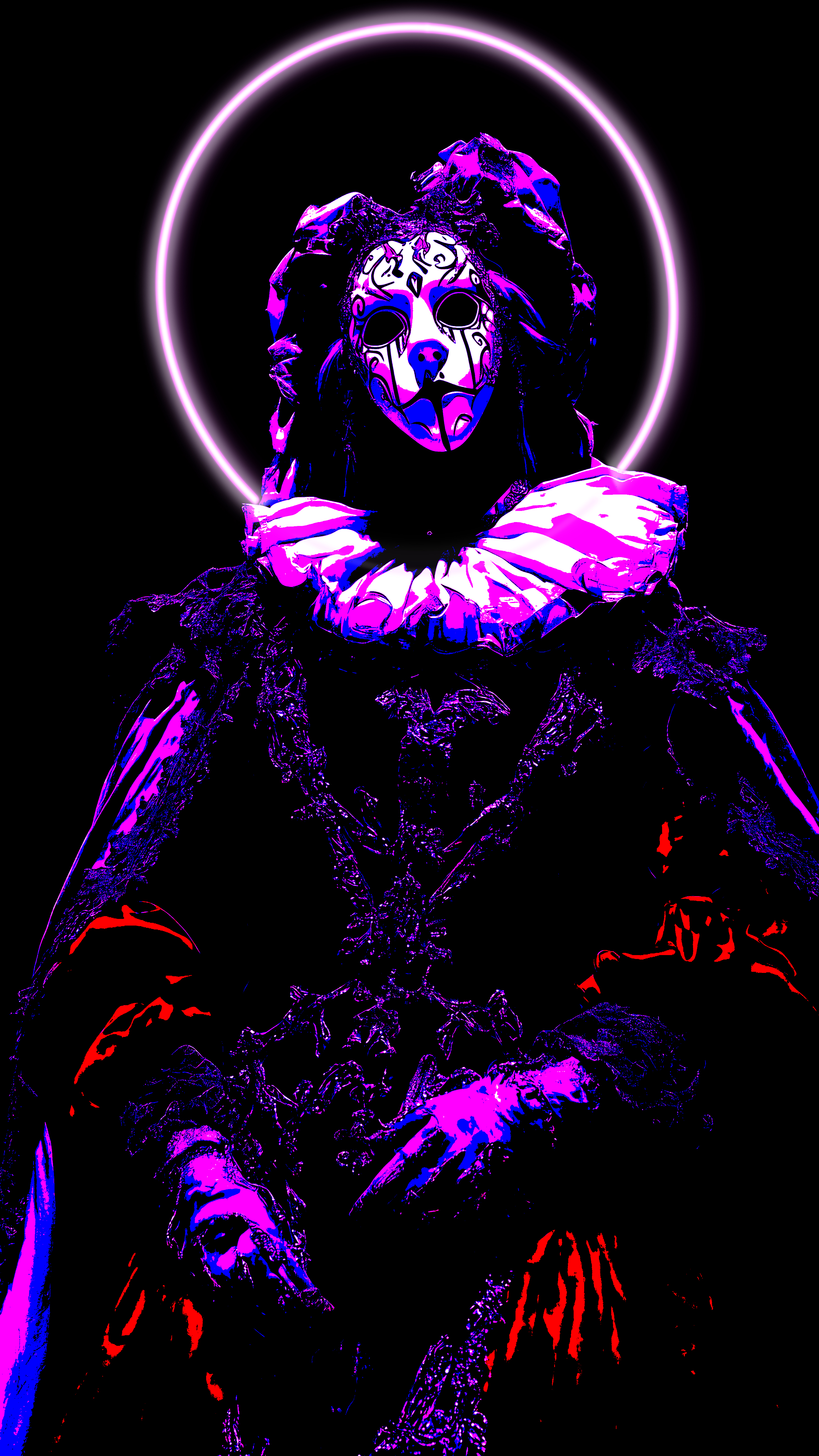 黑色｜purple｜red