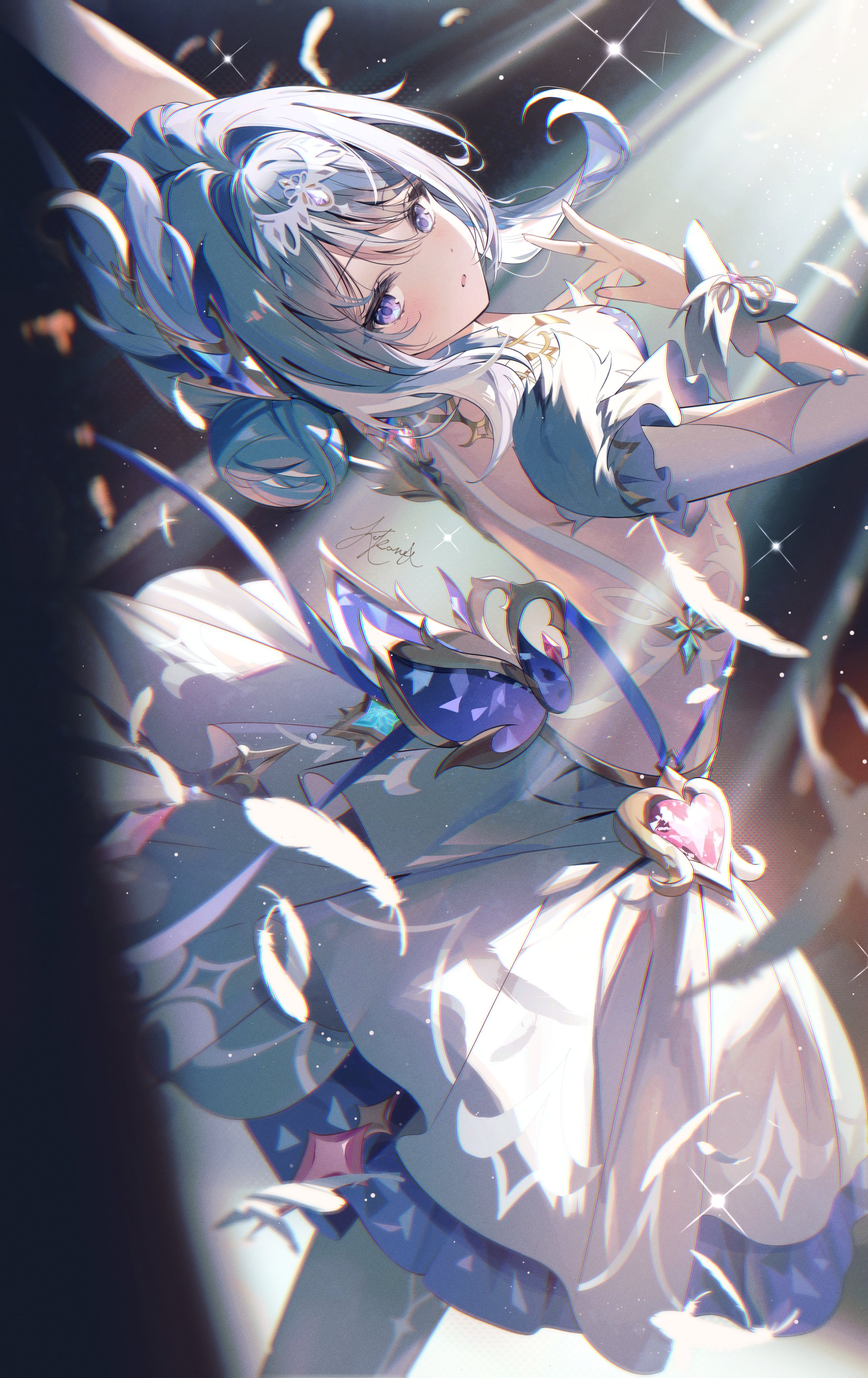 kokonexu｜bluehair｜odettegenshinimpact