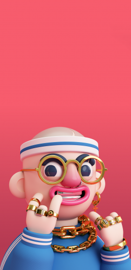 [2436x1125]3D 歌手 摇滚 rock 苹果手机动漫壁纸图片