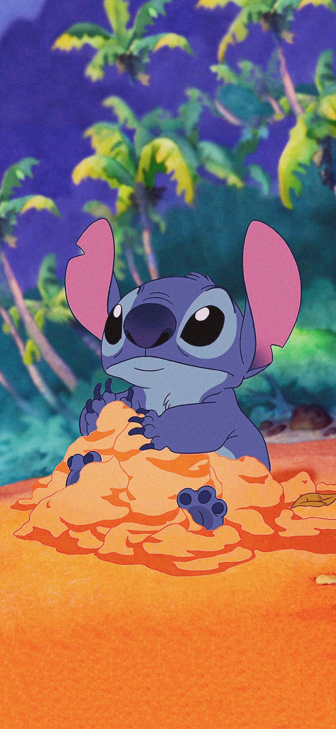 [2436×1125]626实验品 史迪仔 迪士尼 星际宝贝 苹果手机动漫壁纸图片