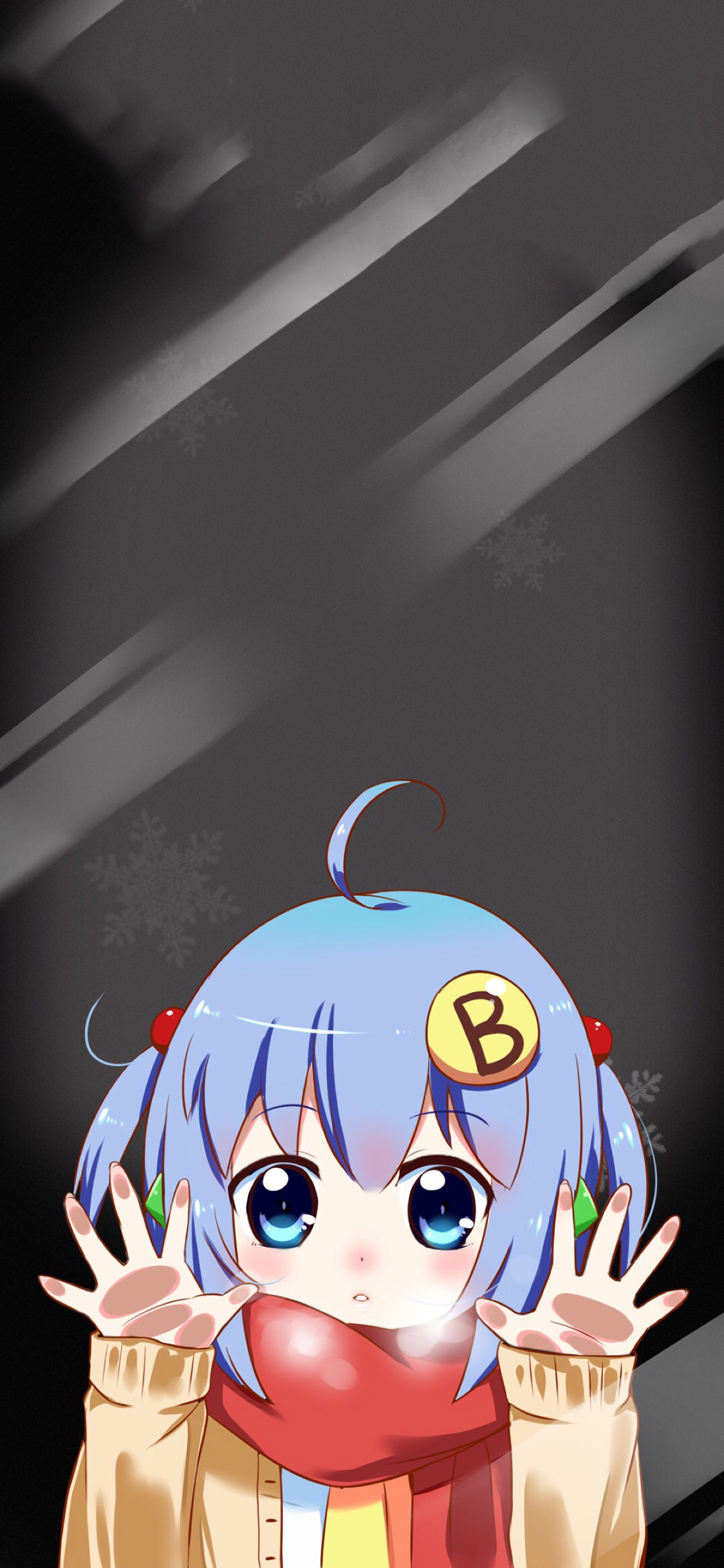 [2436×1125]B站少女 动漫 萝莉 苹果手机动漫壁纸图片