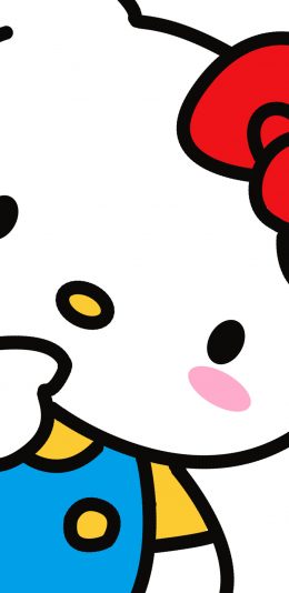 [2436x1125]Hello Kitty 凯特猫 卡通 苹果手机动漫壁纸图片