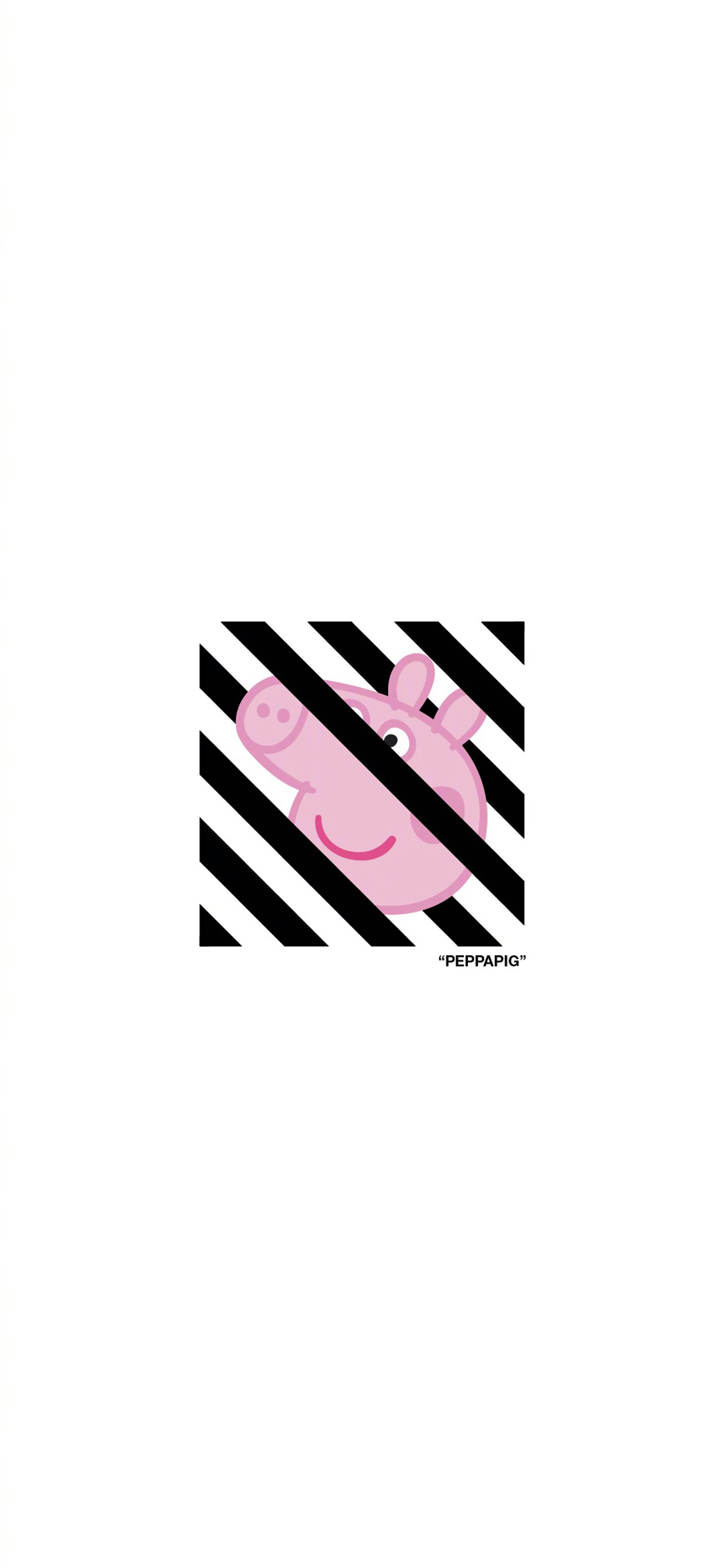 [2436×1125]PEPPAPIG 小猪佩奇 双标 苹果手机动漫壁纸图片