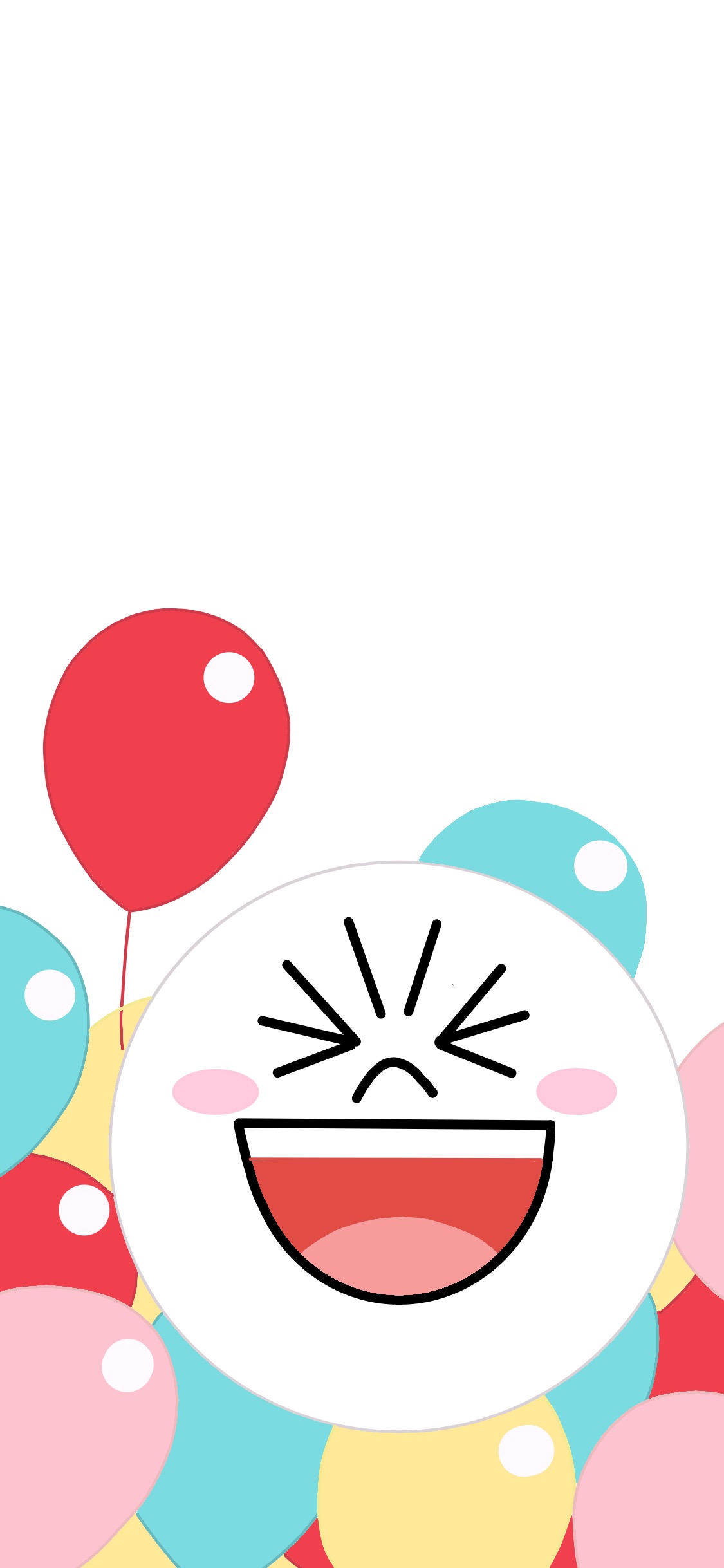 [2436×1125]linefriends 卡通 气球 面包人 苹果手机动漫壁纸图片