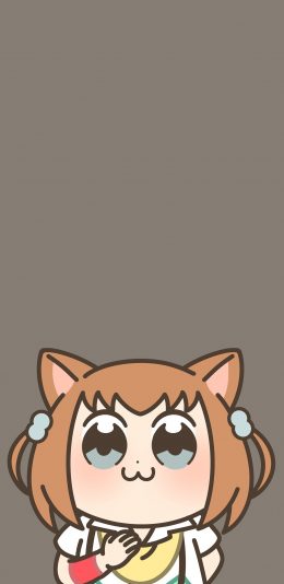 [2436x1125]pop子和pipi美的日常 日本 动画 漫画 苹果手机动漫壁纸图片