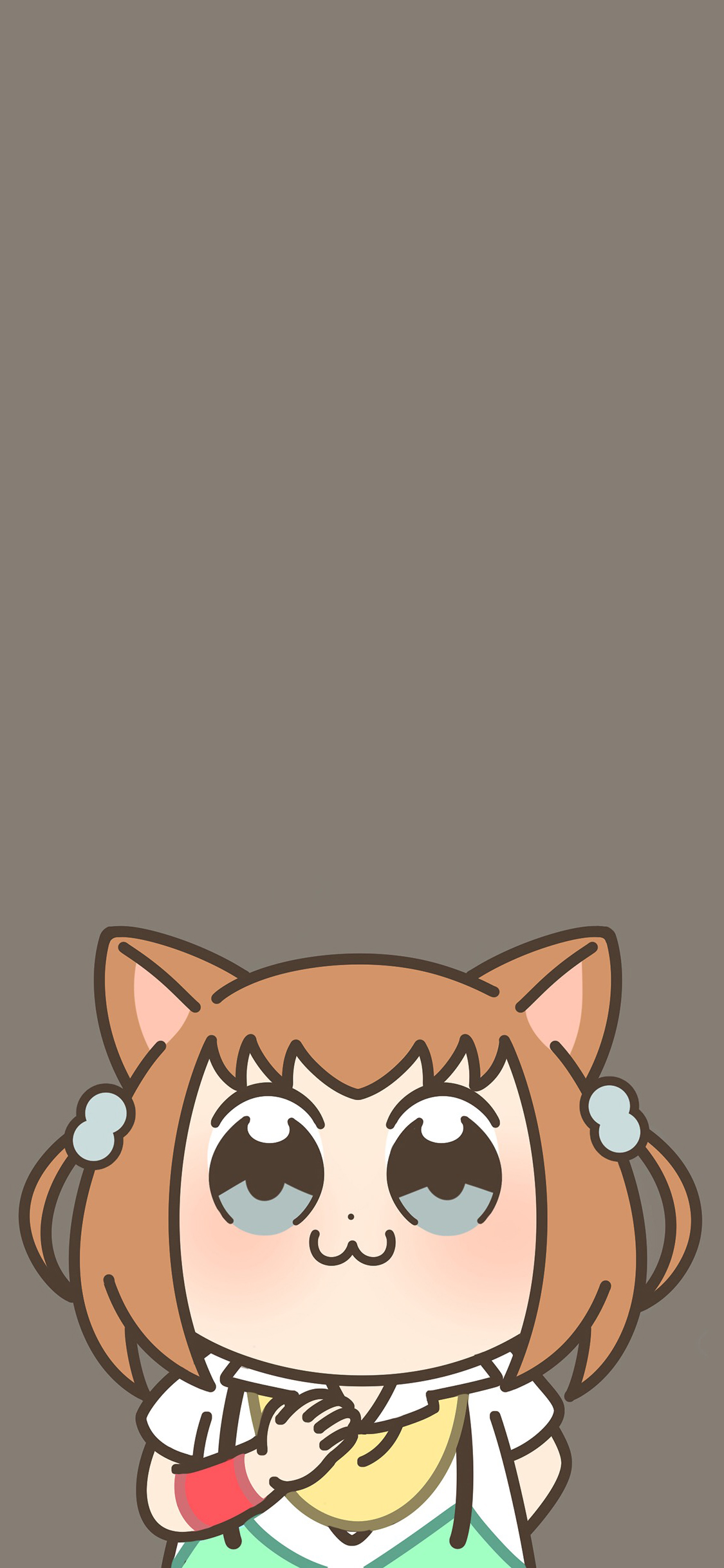 [2436×1125]pop子和pipi美的日常 日本 动画 漫画 苹果手机动漫壁纸图片