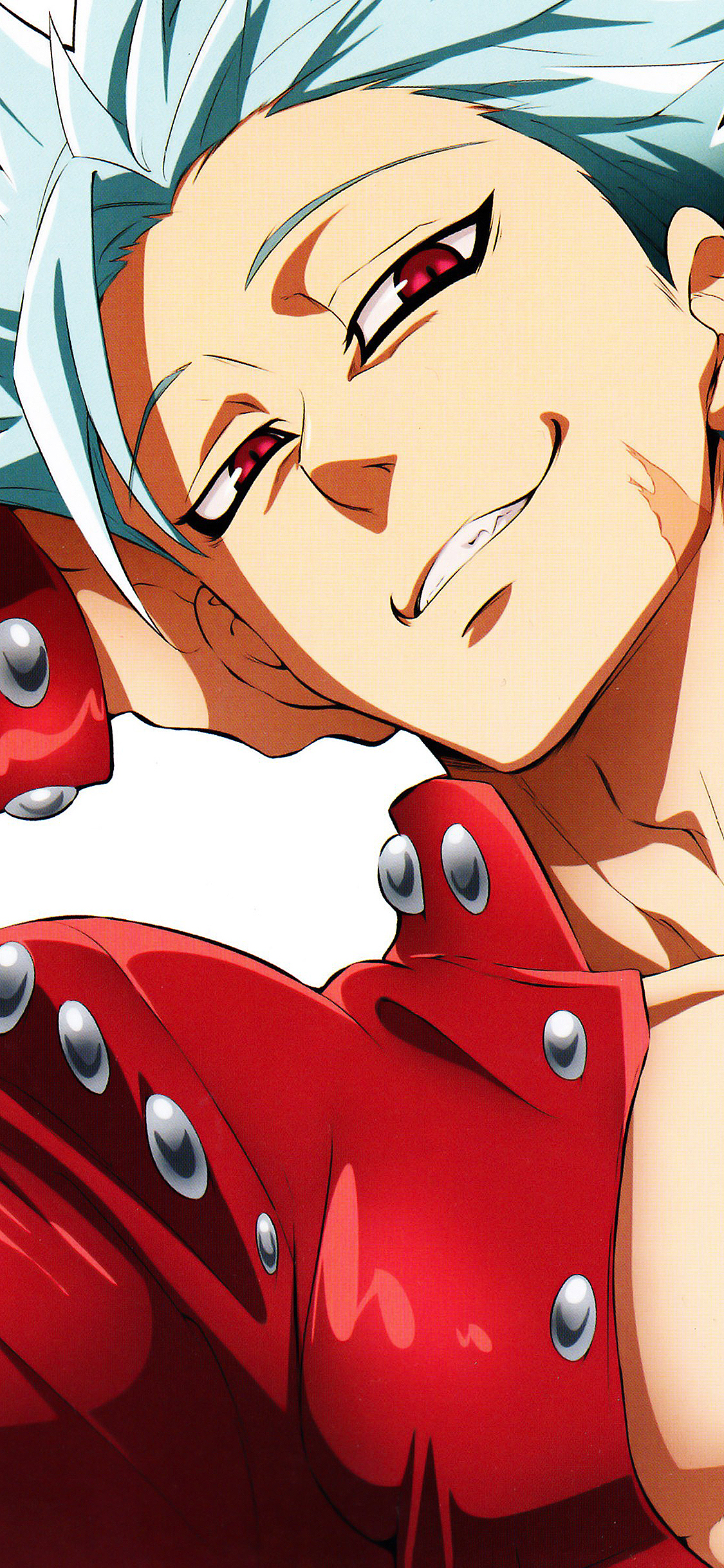 [2436×1125]七大罪 漫画 二次元 男子 肌肉 苹果手机动漫壁纸图片