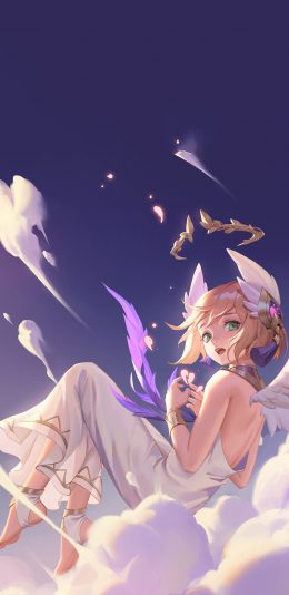 [2436x1125]二次元 美少女 唯美 动漫 苹果手机动漫壁纸图片