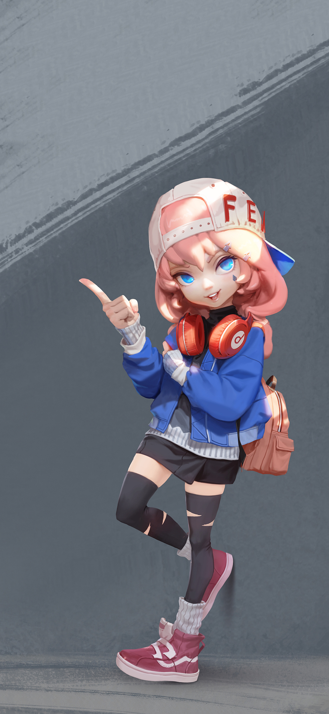 [2436×1125]人物 插图 同人 二次元 苹果手机动漫壁纸图片