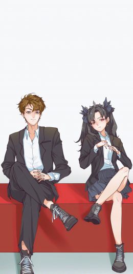 [2436x1125]伊什塔尔 黄子韬 漫画 二次元 苹果手机动漫壁纸图片