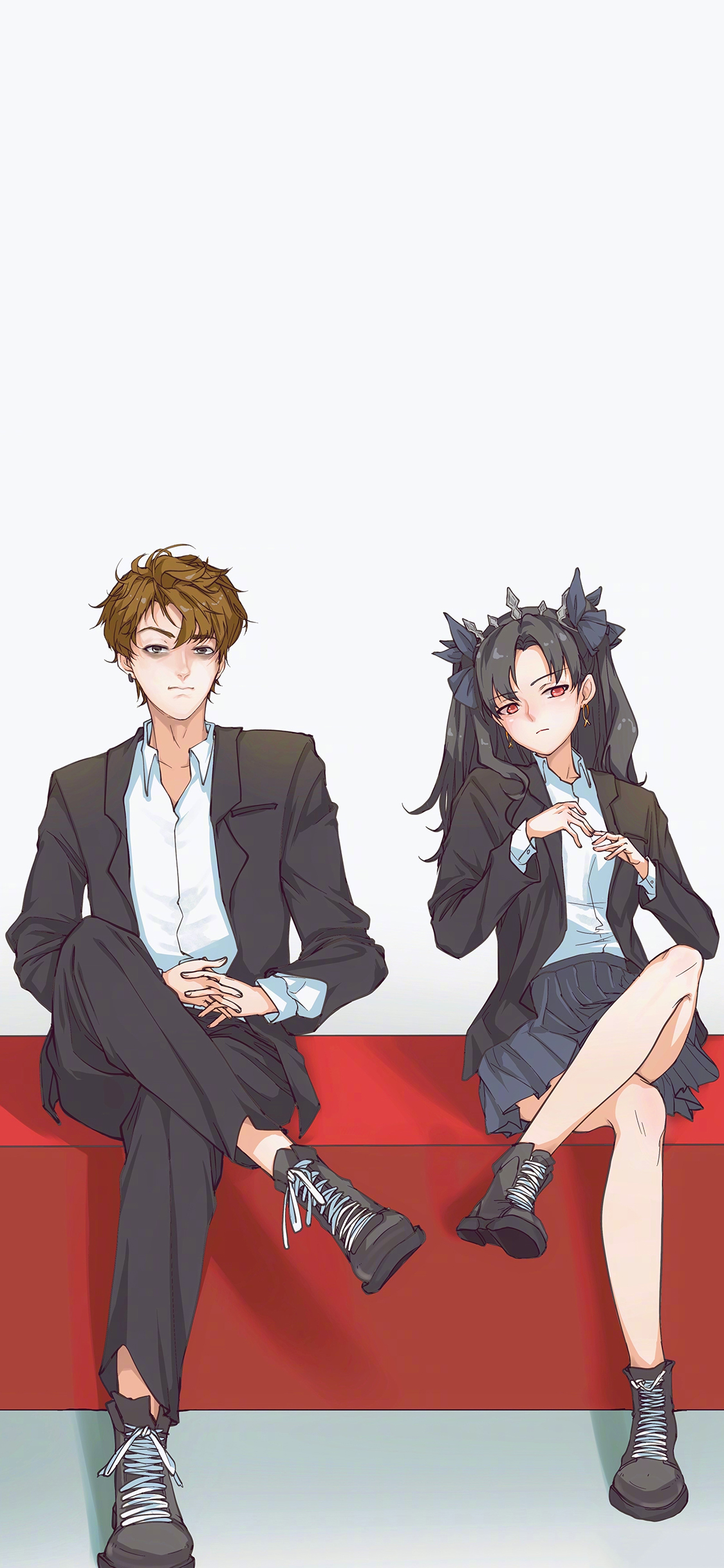 [2436×1125]伊什塔尔 黄子韬 漫画 二次元 苹果手机动漫壁纸图片