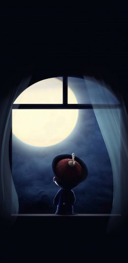 [2436x1125]僵小鱼 苹果手机动漫壁纸图片