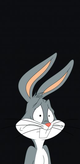 [2436x1125]兔八哥 动画 欧美 黑色 苹果手机动漫壁纸图片