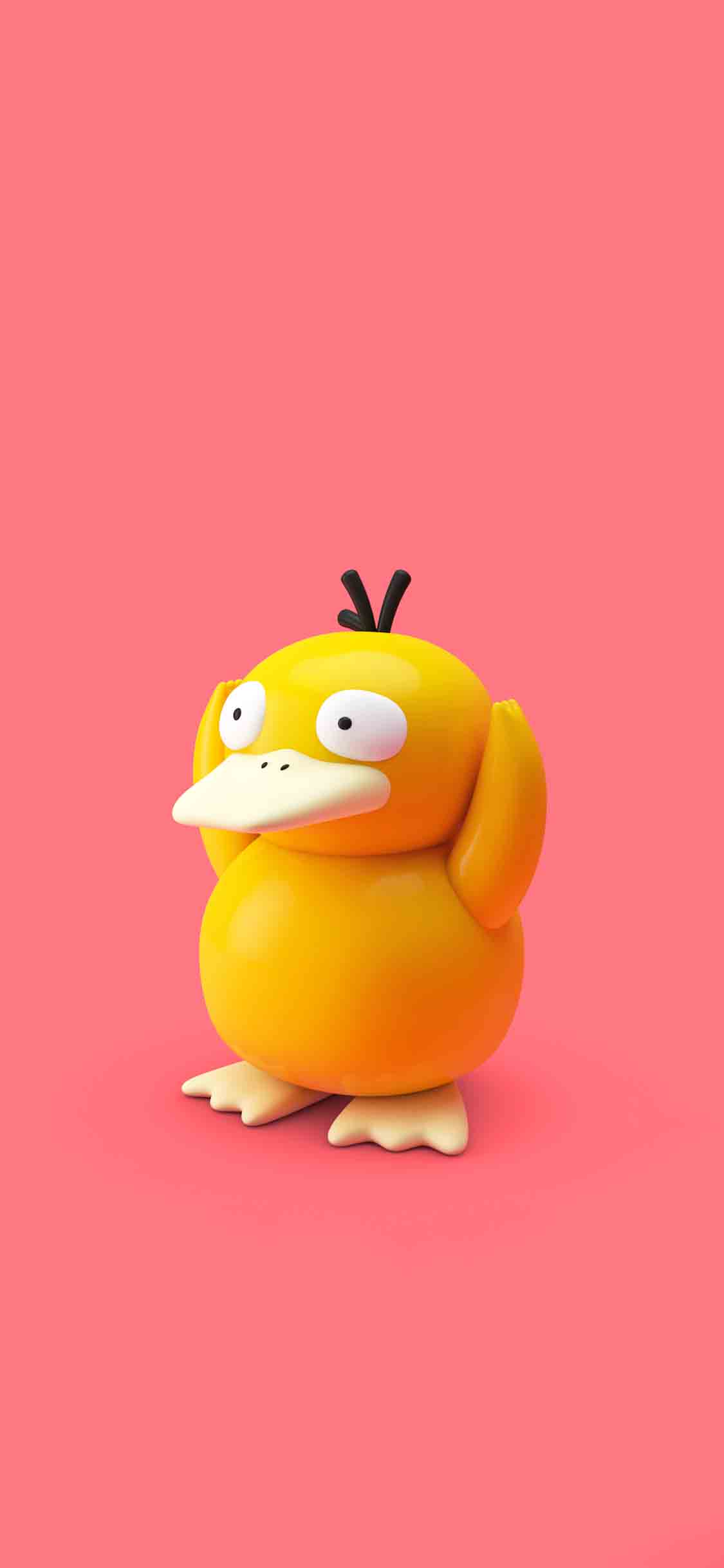 [2436×1125]其它_日漫 精灵宝可梦 可达鸭 苹果手机动漫壁纸图片