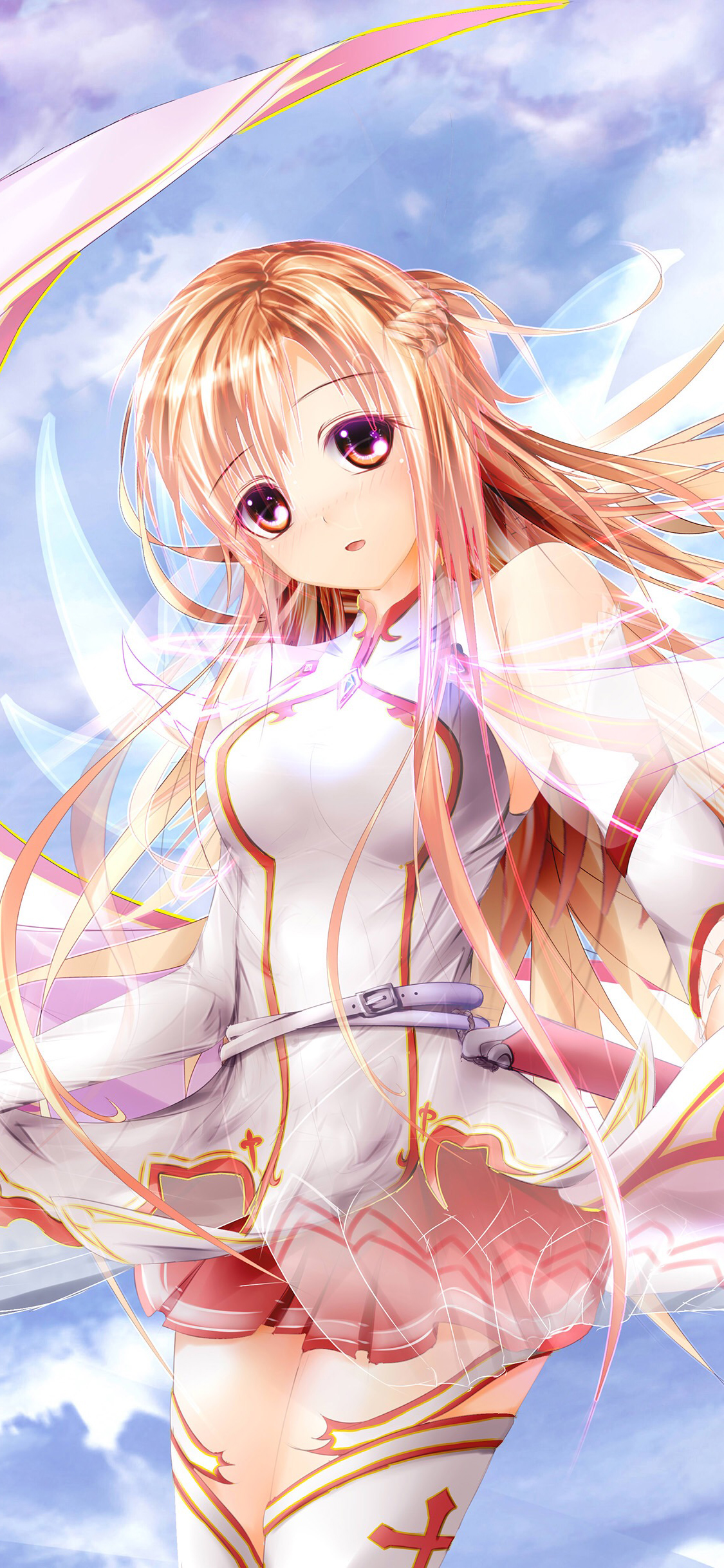 [2436×1125]刀剑神域 日本 二次元 漫画 苹果手机动漫壁纸图片