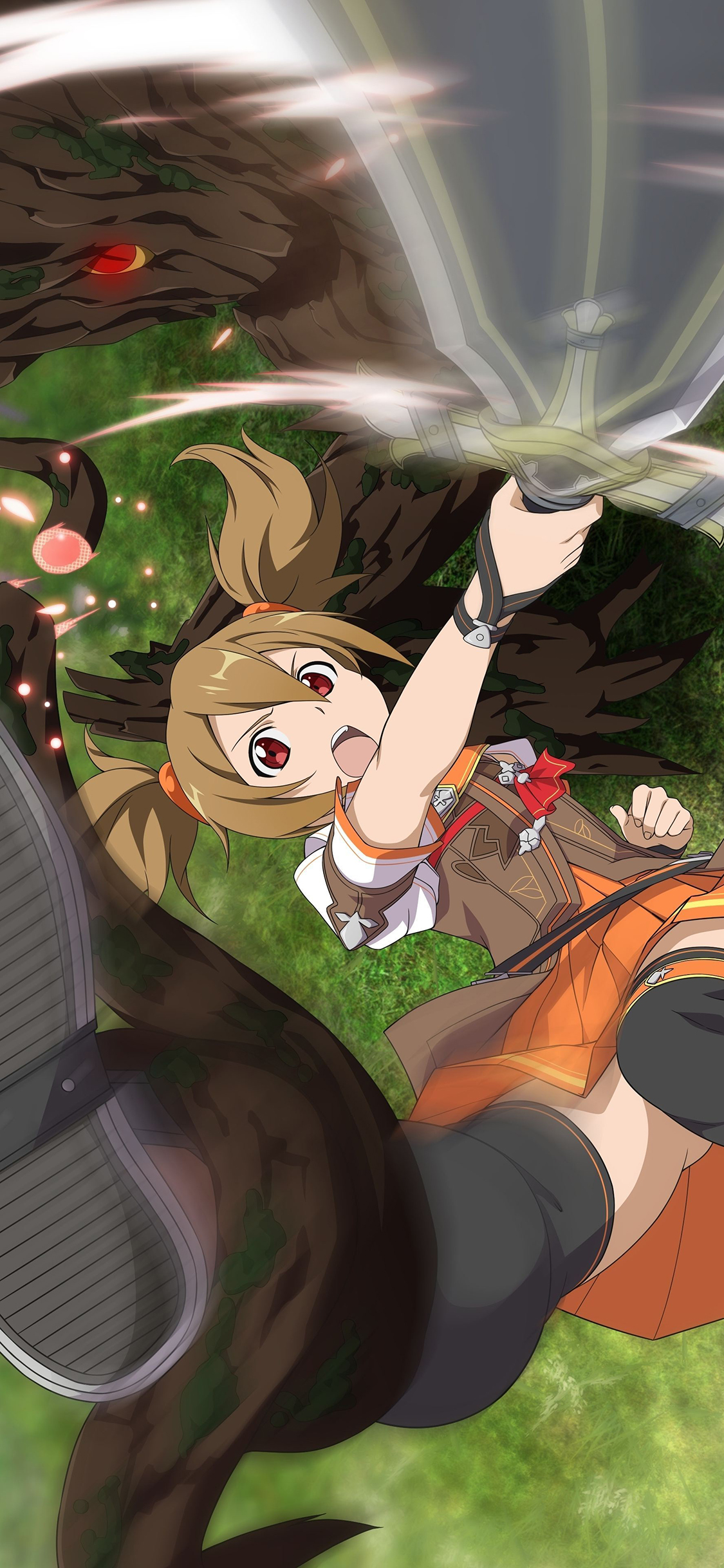 [2436×1125]刀剑神域 漫画 二次元 动画 苹果手机动漫壁纸图片